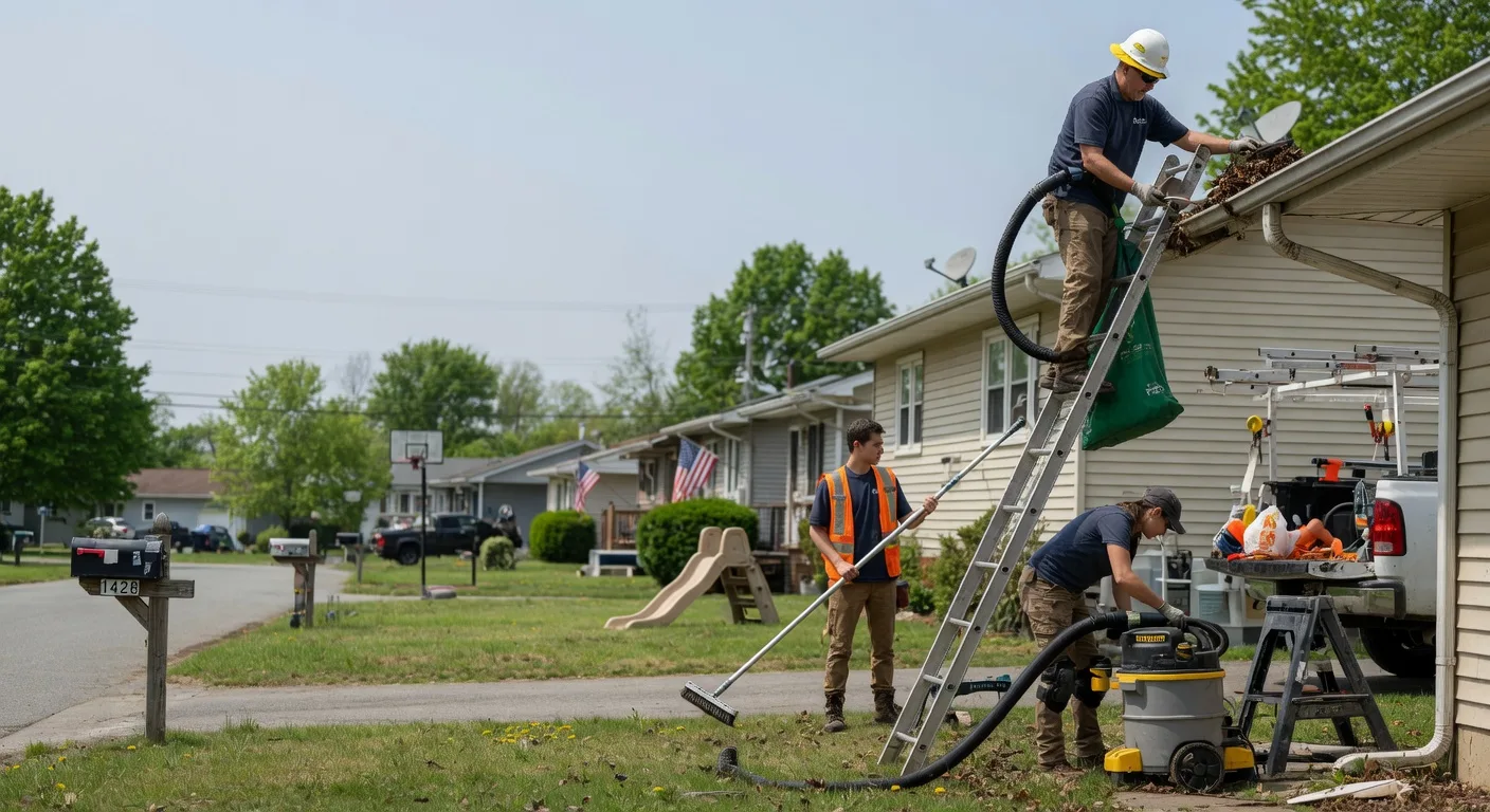 Gutter Installation in Parkersburg, WV near me